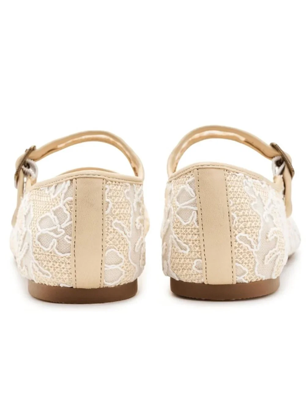 LUCKY BRAND Tannyr Burnout Lace Mary Jane Ballet Flats - Picture 9 of 10